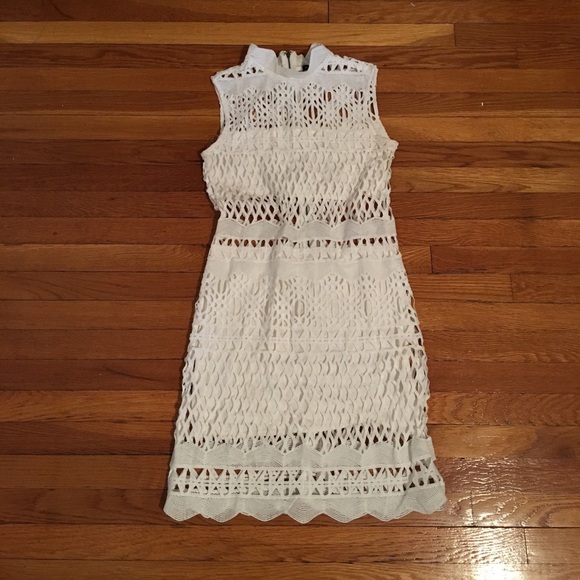 Sexy Crochet Sheath Dress - Picture 1 of 6